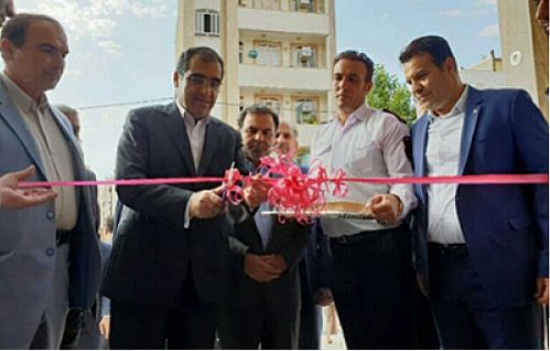 مشارکت بانک ملّی در افتتاح مرکز پرتو درمانی خرم‌آباد لرستان