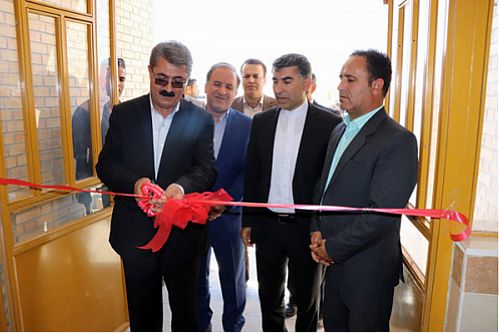 بهره برداری از مدرسه جدید بانک ملت در روستای نوروزآباد کرمانشاه