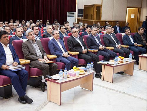 برگزاری مراسم معارفه رییس جدید اداره امور شعب استان البرز بانک ملّی 