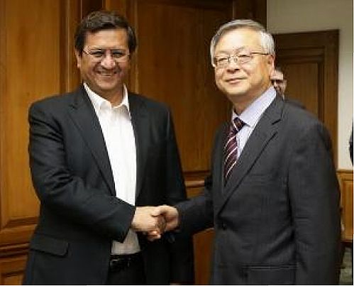 رییس کل بانک مرکزی با سفیر چین دیدار کرد