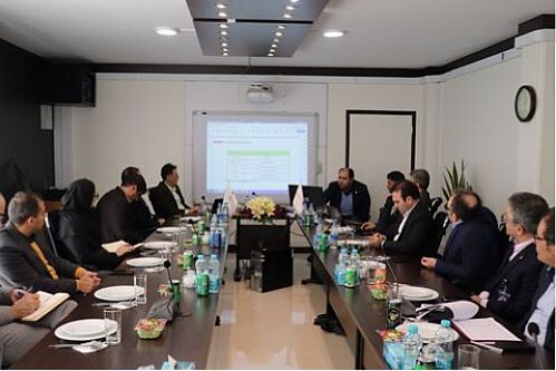 نشست مدیران بانک اقتصاد نوین و شرکت پرداخت نوین