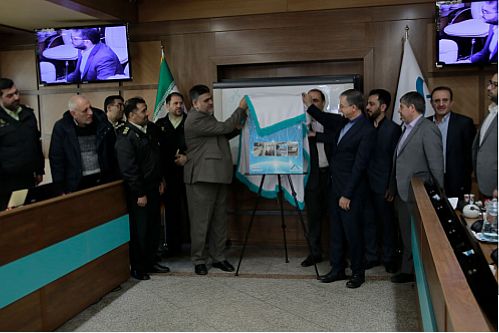 افتتاح سامانه نوین راهبری و کنترل ناوگان پول رسانی بانک دی