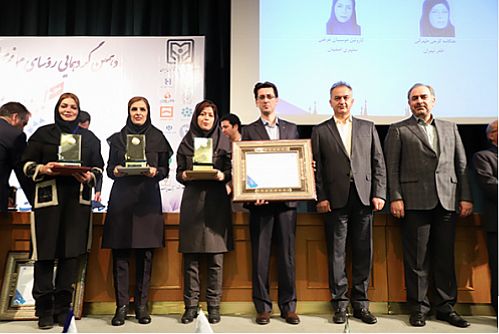 تقدیر از روسای شعب برتر بانک کارآفرین 