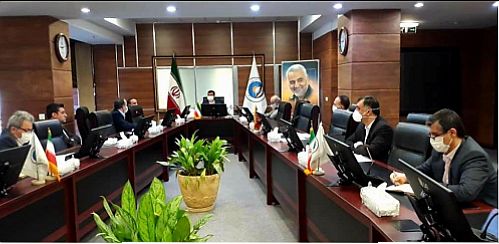 جلسه هماهنگی ستاد مدیریت بحران کرونا در بیمه ایران
