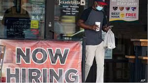 کاهش نرخ بیکاری آمریکا به زیر ۱۰ درصد
