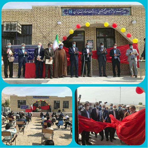 مدرسه سه کلاسه روستای «دشت مارم» هرمزگان با همت خیرین بانک صادرات ایران به بهره‌برداری رسید