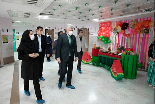 اهدای 2 کامیون اقلام بهداشتی از سوی بانک ملت به آسایشگاه کهریزک البرز
