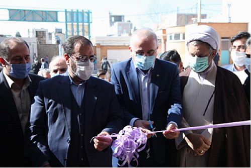 دبیرستان دخترانه شهدای بانک رفاه کارگران دهستان منجیل آباد شهرستان رباط کریم افتتاح شد
