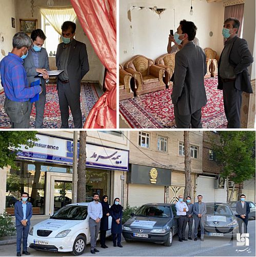  بیمه سرمد، تکیه‌گاه زلزله‌زدگان خراسان شمالی 
