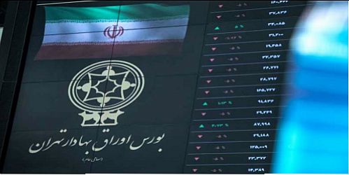 شاخص کل بورس منفی شد