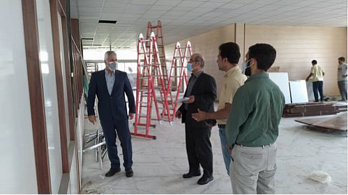 بازدید دکتر شیری مدیرعامل پست بانک ایران از روند بازسازی پروژه منطقه شرق تهران 