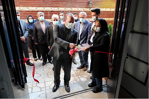 افتتاح مهمانپذیر شهدای مدافع سلامت بانک ملی ایران