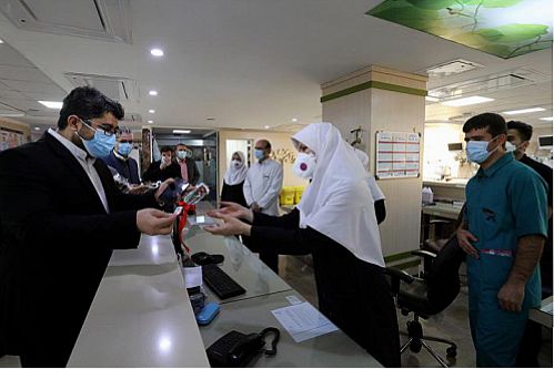 حضور مدیرعامل سازمان تامین اجتماعی در جمع پرستاران بیمارستان های لبافی نژاد و کاشانی