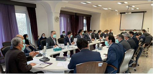 جلسه ماهانه روسای شعب  بانک ایران زمین منطقه مازندران