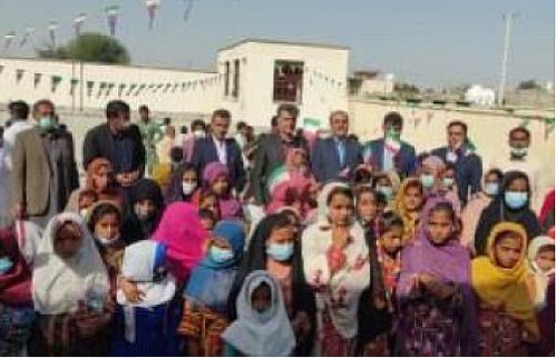 افتتاح مدرسه امید تجارت در روستای 