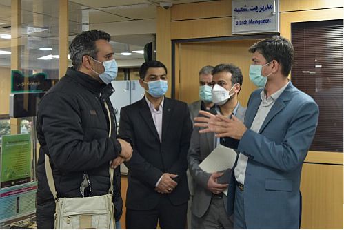 بازدید میدانی مدیرعامل بانک قرض‌الحسنه مهر ایران از حسن اجرای طرح تسهیلات بدون ضامن