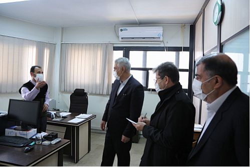 بازدید سرزده مدیرعامل پست بانک ایران از هسته گزینش بانک 