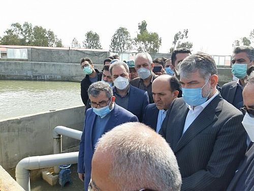  بازدید وزیر جهاد کشاورزی از طرح بزرگ تکثیر و پرورش و تولید ماهیان خاویاری قره برون