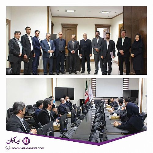  آیین تودیع و معارفه معاون فنی بیمه آرمان با حضور مدیر عامل برگزار شد