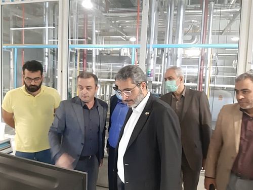 بازدید سرپرست بانک کشاورزی از بزرگ ترین پایانه صادرات محصولات کشاورزی کشور در استان مازندران