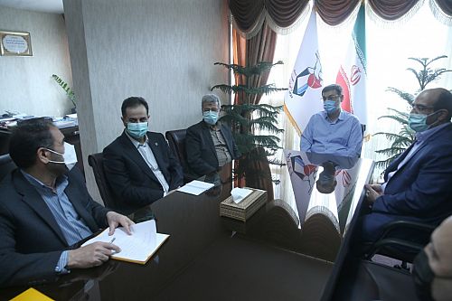  بررسی شرایط خانواده شهدا و ایثارگران بانک ملی در دیدار با رئیس بنیاد شهید