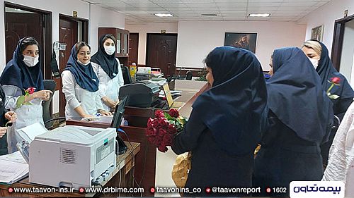  خدمت رسانی بیمه تعاون در قلب پایتخت معنوی کشور