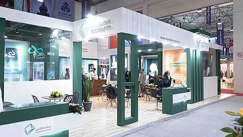 حضور موثر بانک کارآفرین در نمایشگاه پتروشیمی کیش