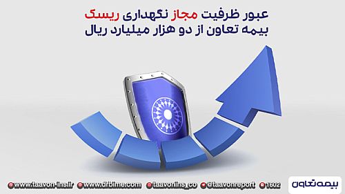  عبور ظرفیت مجاز نگهداری ریسک بیمه تعاون از دو هزار میلیارد ریال